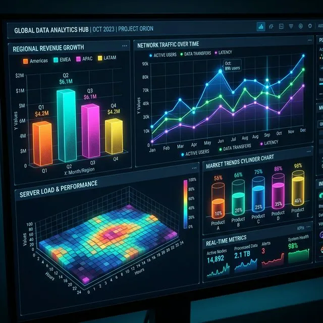 Data Platforms, Dashboards, and Reporting - mobiloitte singapore